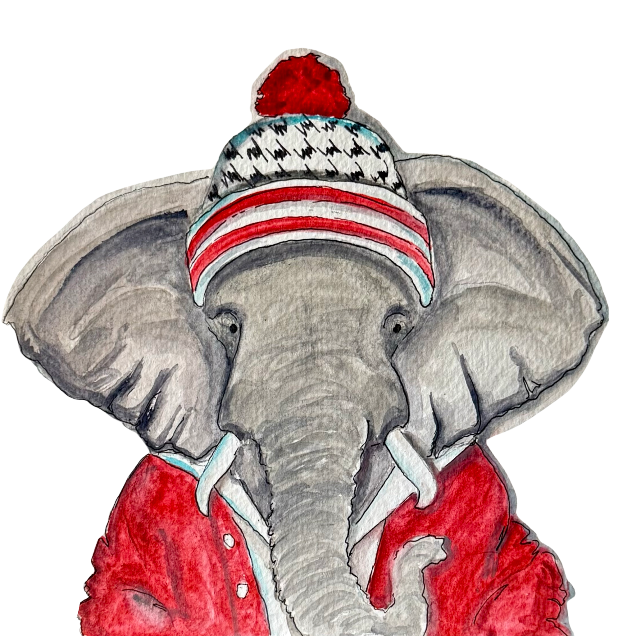 Roll Tidings Greeting Cards
