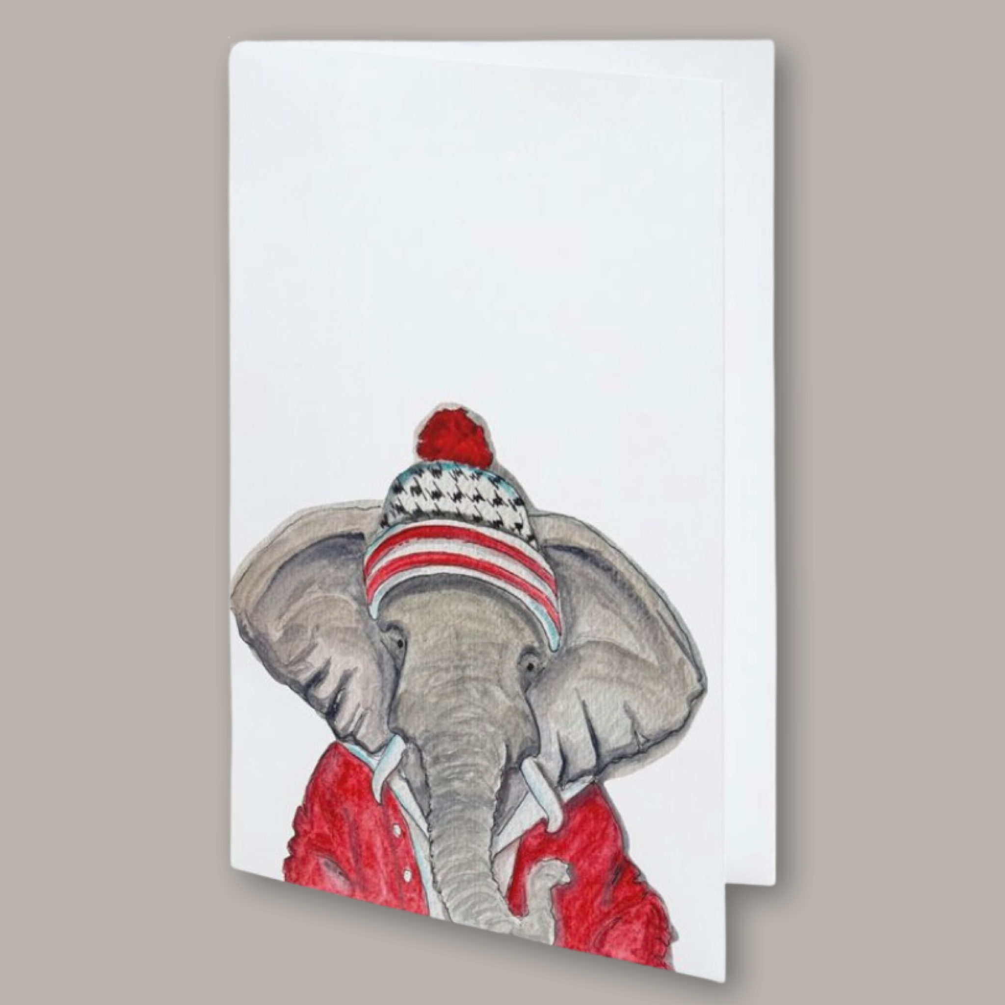 Roll Tidings Greeting Cards
