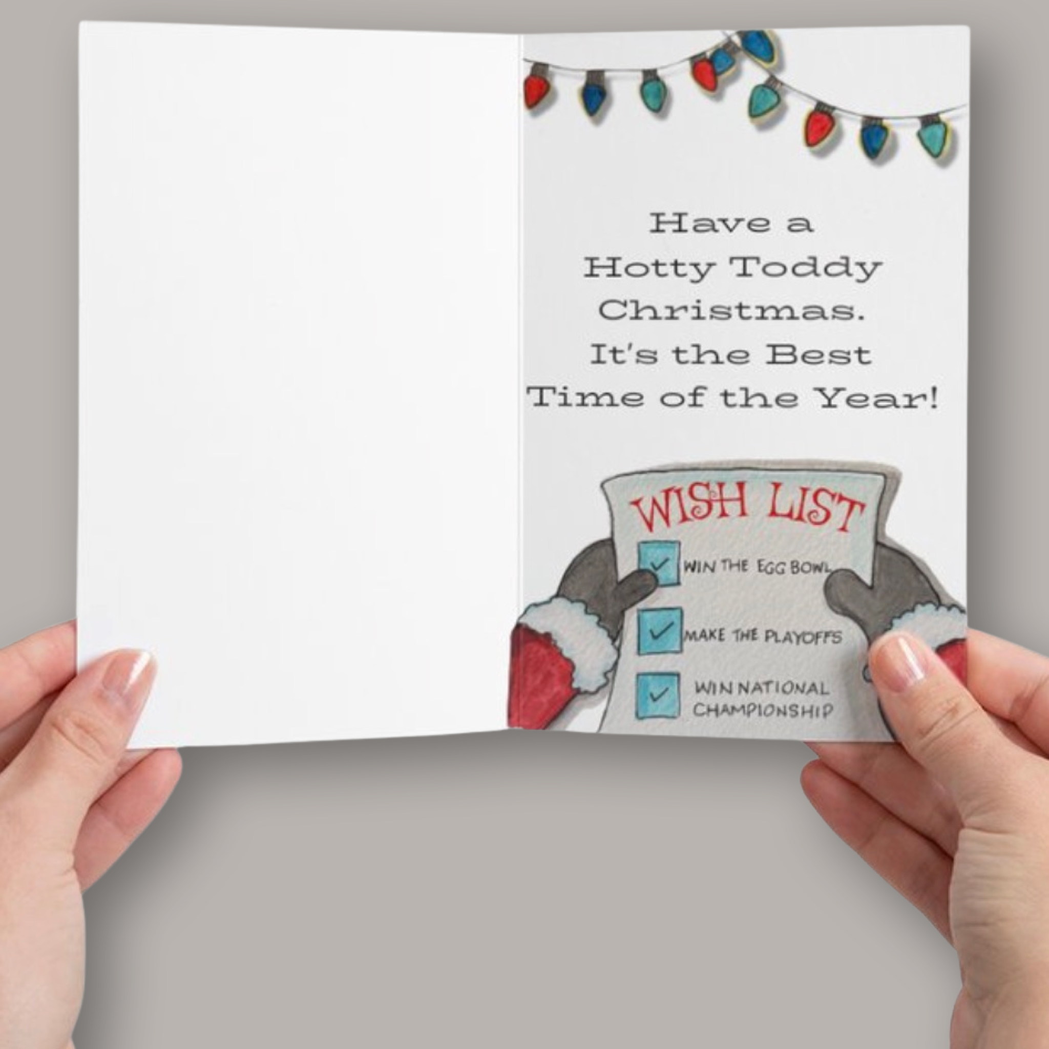 Hotty Toddy Greeting Cards