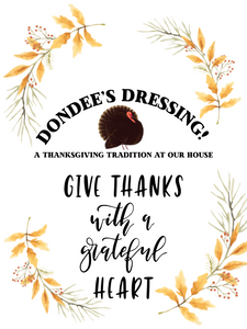 Dondee's Thanksgiving Dressing